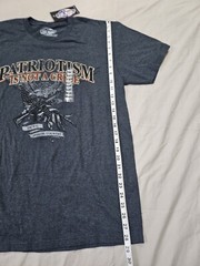 7.62 Design Military Apparel Mens Short Sleeve Patriot Graphic Tee T-Shirt LG