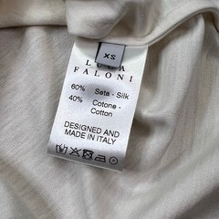 Luca Faloni Silk Cotton Blend Polo Shirt Size XS 20″x27″ Made In Italy