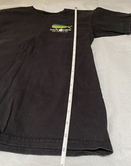 Lot of 2 Size Small Mens T Shirts Various Brands Salty Crew Black and Grey Tops