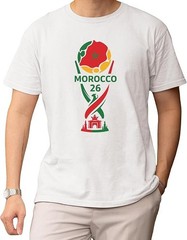 Morocco Soccer Fan Shirt 2026 Football Supporter Tee World Cup Inspired T Shirt