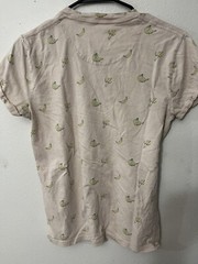 Hollister Must Have Collection XS Logo Men Light Pink Banana Logo Crew shirt.