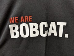 Official Bobcat “We Are Bobcat” Black T-shirt – S, M, L, XL, 2X & 3X