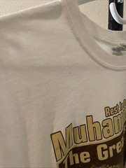Vintage Y2K Muhammad Ali Rest In Peace Shirt Men’s Large White Shirt Men’s Large