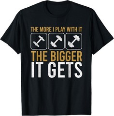Muscles Get Bigger Bodybuilding Gym Workout Weightlifting Gift Unisex T-Shirt