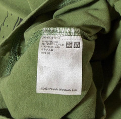 UNIQLO UT Peanuts Charlie Brown Raglan T-Shirt Green Men’s M Vintage Style