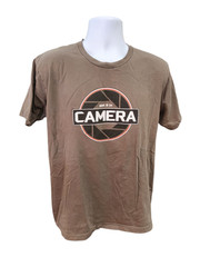 American Apparel Men’s Size Large T-Shirt Brown Cotton Crew Neck