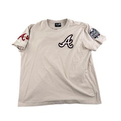 Atlanta Braves 2021 World Series Tee 3XL New Era Team Issue Embroidered Logos
