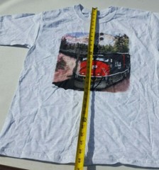 Vtg Train, T Shirt. SP 9801 Daylight Sales.