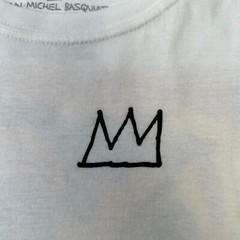 Jean Michel Basquiat Shirt Men Large Art Fishing Robot Retro Work Party Core Go
