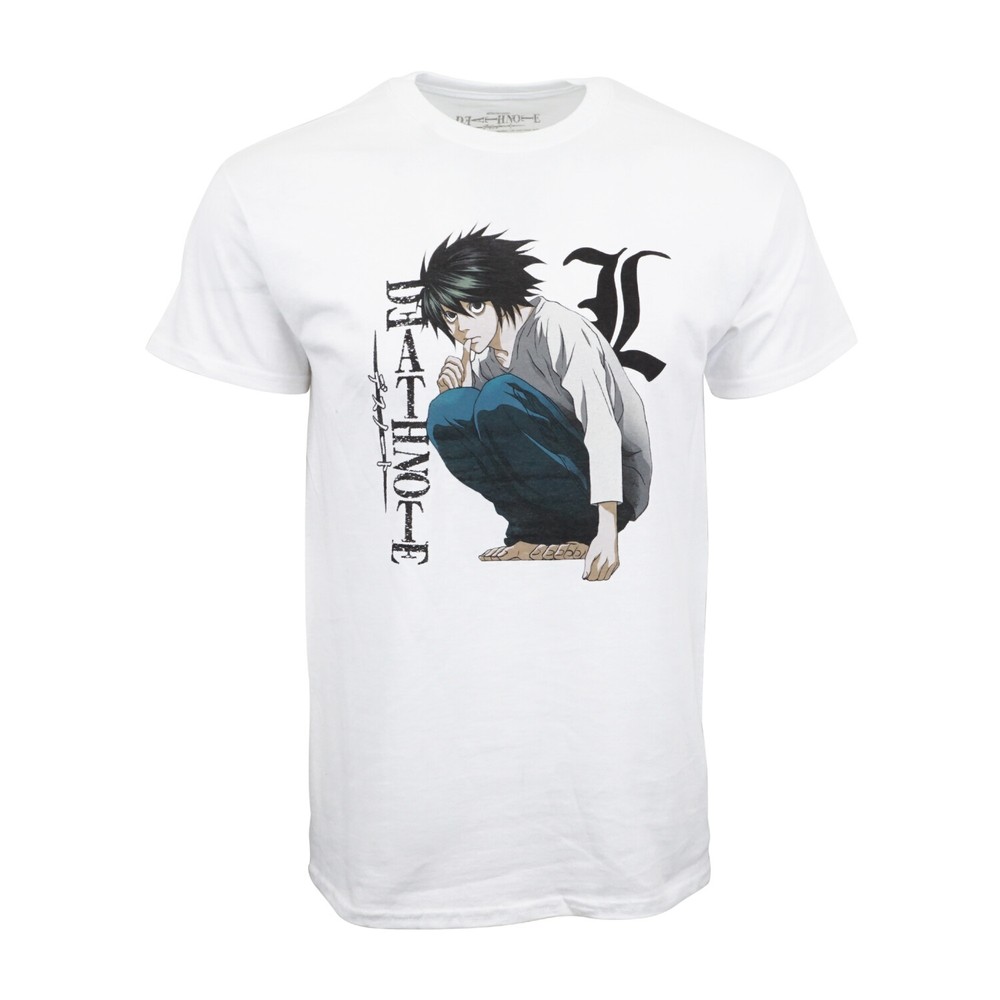 Death Note Chill Squat White T-Shirt