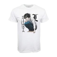 Death Note Chill Squat White T-Shirt