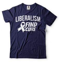 Liberalism Find the Cure Trump re-election 2024 T-shirt Donald Trump President