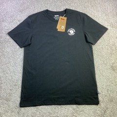 Fjallraven Kanken T-shirt Boston Black Organic Cotton Unisex Size XS NWT