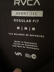 New RVCA Sport Active Tank Top Gym Running Street Style Men’s Shirt Size M