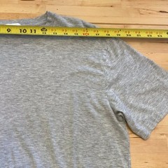 Håndværk Men’s Pima Cotton Sustainable Gray T-shirt Elevated Basic Premium Peru