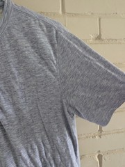 Faherty Small Lavender Purple Heather Henley Men’s Short Sleeve Top T-shirt