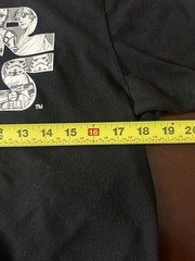 Mens C-life Group sz. L Black STARS WARS Graphic Tee STAINS DISCOUNT