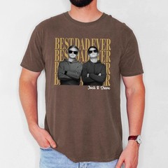 Custom Pet Photo Shirt Personalized Dog Cat Graphic Tee with Name Gift