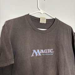 Vintage 90s Magic The Gathering Mana Symbols Role Playing T Shirt Rare Size L