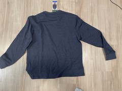 Orvis Men’s Crew Neck Shirt Long Sleeve Size: Large, Blue Casual Pullover NWT