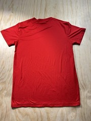 Spyder T-Shirt Men Medium M Red Short Sleeve Crew Neck Performance Stretch