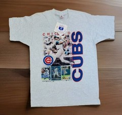 NWT! Vtg 90’s CUBS CHICAGO CUBS MLB 1996 Crew Neck T- SHIRT! Size L