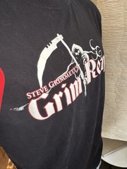 Steve Grimmett’s Grim Reaper Concert TShirt Band Tee 2014 Gildan L