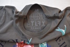 True Love & False Idols Mens TLFI Stag Party Charcoal Shirt NWT M, L, XL