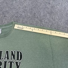 Gildan Homeland Security Alaska Graphic T-Shirt Men’s Size (See Photos) Green