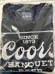 COORS LIGHT ESTABLISHED T SHIRT OFFICIAL LICENSE TEE