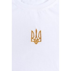 Ukraine Tryzub embroidered t-shirt men, Zelensky t-shirt Tryzub khaki black