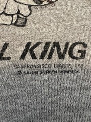 Salem Vintage San Francisco Giants Split Finger Fast Ball King Tee Gray L
