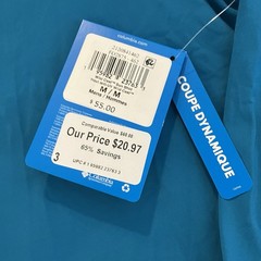 NEW Columbia PFG Shirt Wild Cast Sun Shirt UPF Omni-Shade Blue Mens Size MEDIUM