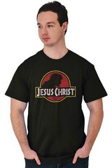 Christian Faith Pop Culture Jesus Christ Womens or Mens Crewneck T Shirt Tee