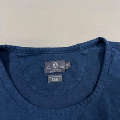Tasc Shirt Mens 2XL Blue Solid Pocket T-Shirt Tee Coastal Collection Casual