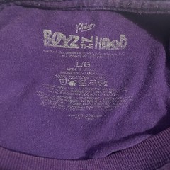 Philcos Shirt Men Large Purple Cotton Boys N The Hood Ice Cube Short Sleeve Tee