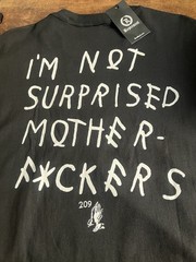 Represent “I’m Not Surprised Motherf*ckers” T-Shirt Black Size 2XL NWT
