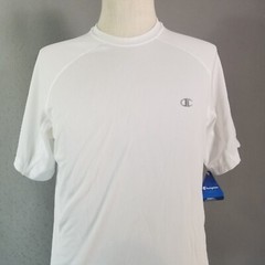 Champion shirt men’s medium white short sleeve double dry NEW