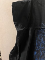 Voltron Blueprint Loot Crate Exclusive Black T-Shirt 3XL XXXL modified sleeves