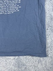 Tim McGraw Shotgun Rider On Tour/Sundown Heaven Town Blue T-Shirt Size S