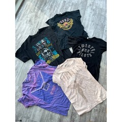 25pc Graphic Band Tee Lot Nirvana AC/DC Snoop Dogg Biggie Smalls Beatles Rock