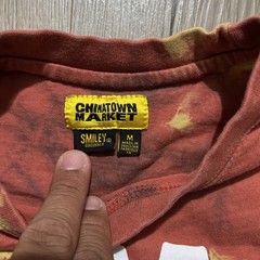 Chinatown Market T-Shirt Men’s Medium Tie-Dye Smiley