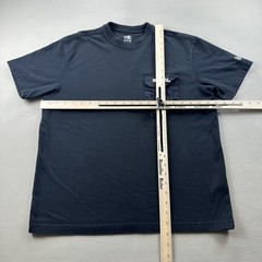 New Era T-Shirt Mens XS Black Utility D-Ring Cargo Pocket Oversized Short Sleeve