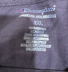 Champion Classic Jersey T-Shirt Mens Size 2XL Blue/R/W RN#135969 Athleticwear