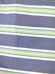 Polo Ralph Lauren Shirt Mens Medium Blue Striped Classic Fit Logo Tee Preppy
