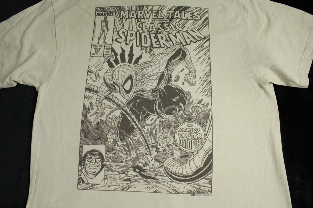 Vintage Delta Pro Weight Marvel Classic Spiderman Shirt Doc Octopus Shirt