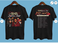 SALE – 2 Sides Keith Sweat The R&B Lovers Tour 2026 Black Shirt
