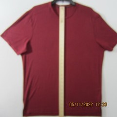 Champion Shirt Mens Large Maroon Short Sleeve Athletic Workout Outdoor Casual