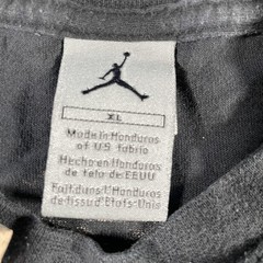 Vintage Michael Jordan Shirt Mens XL Black Shoe Sole Jumpman All Over Nike Y2K