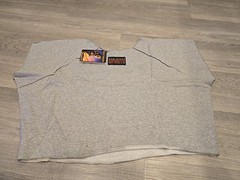 Vintage 1996 Mike Tyson Bruno Half Gray Shirt DEADSTOCK MGM USA TAGS Retro 90s
